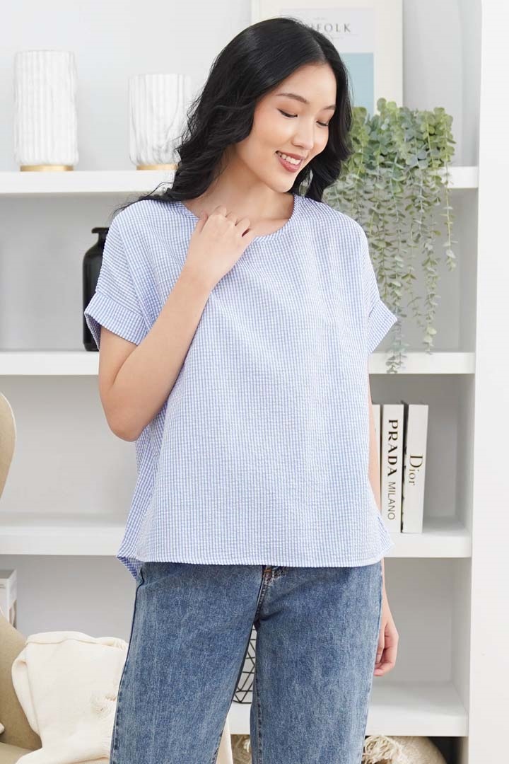 Picture of Savy Blouse Textured Cotton