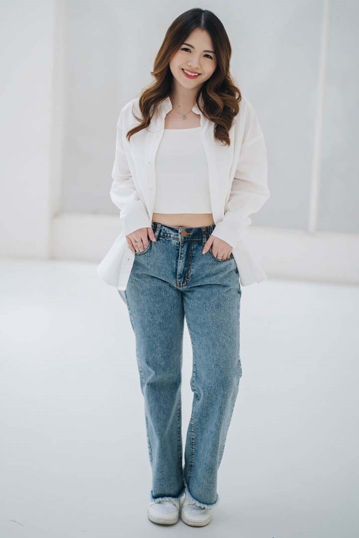Picture of Cathy Straight Jeans 