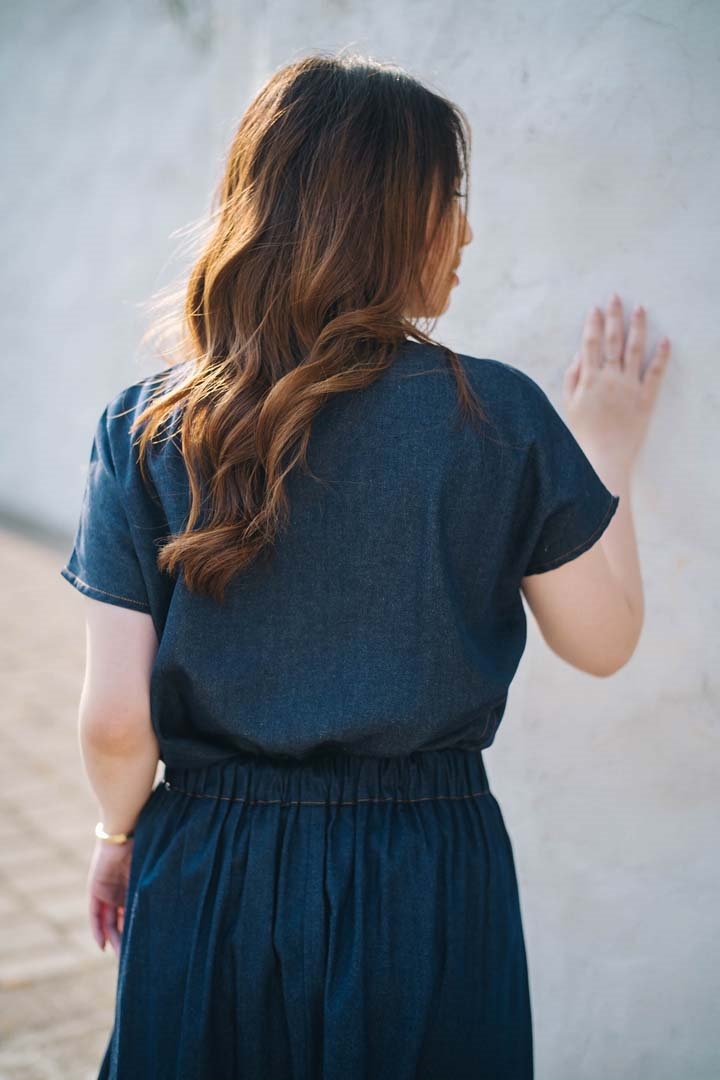 Picture of Okra Denim Blouse