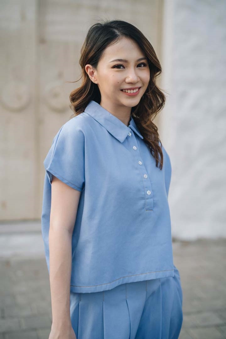 Picture of Okra Denim Blouse