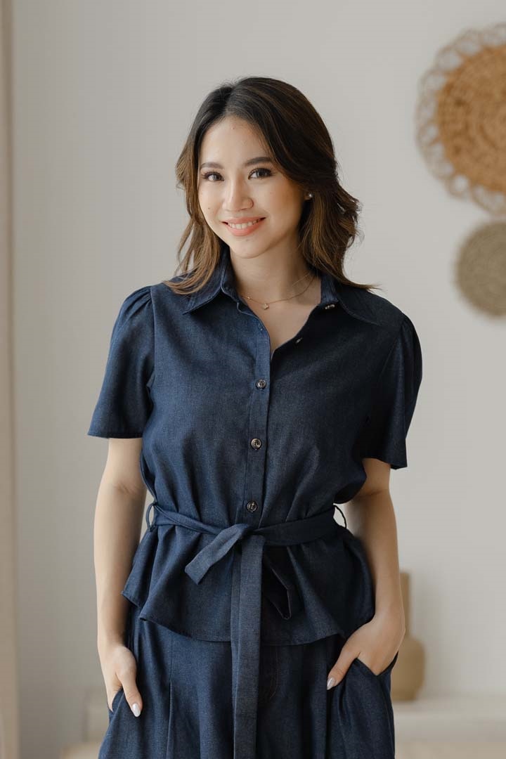 Picture of Heidi Denim Blouse