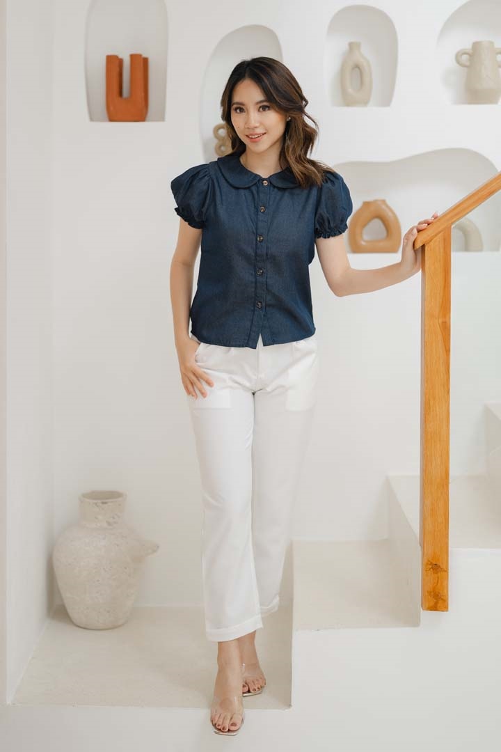 Picture of Sally Denim Blouse