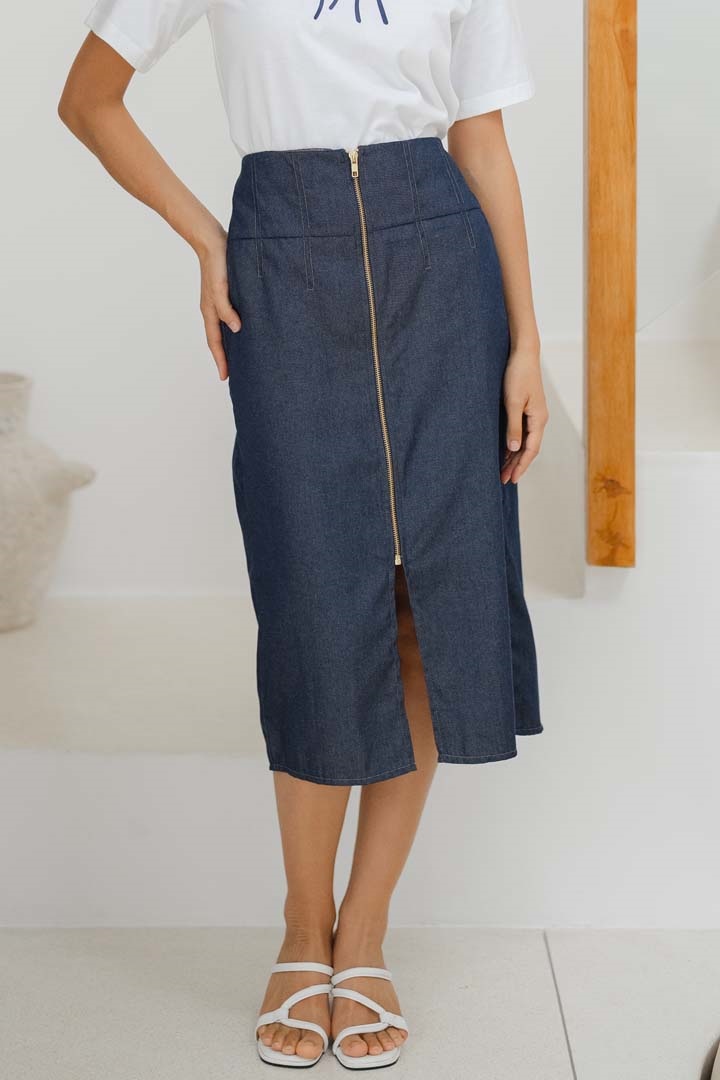 Picture of Adira Denim Skirt